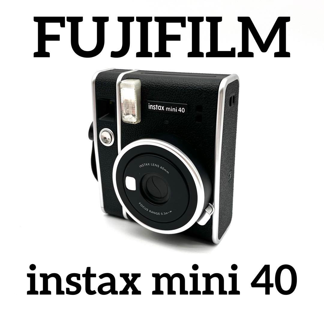 Fujifilm Instant Camera Body Instax Mini 40 Black