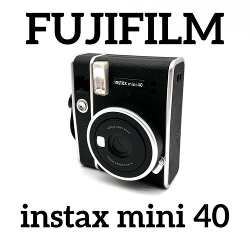 Fujifilm Instant Camera Body Instax Mini 40 Black