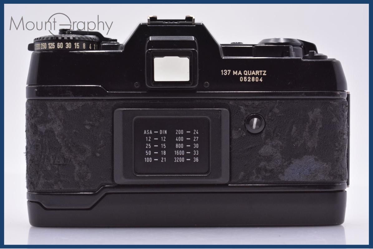 Slr Camera (Film) Contax 137 Ma Quartz #Yk8568