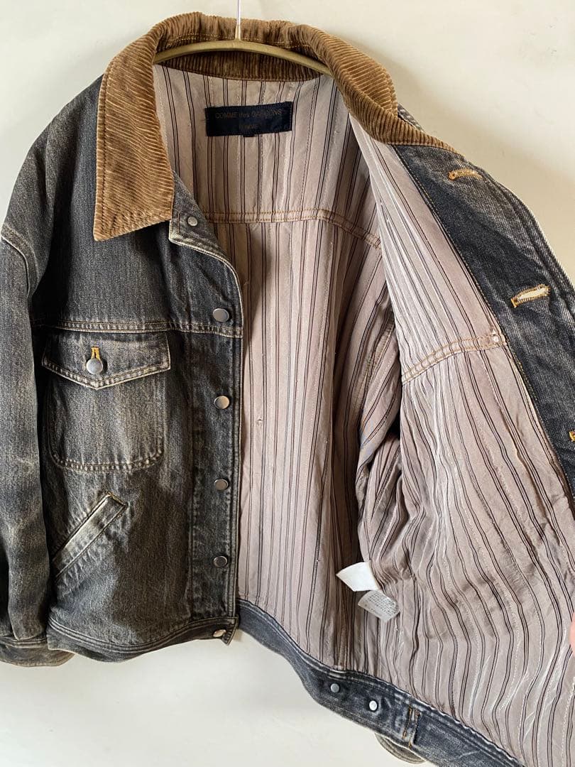 Comme Des Garcons Homme G Jean Denim Jacket 80S