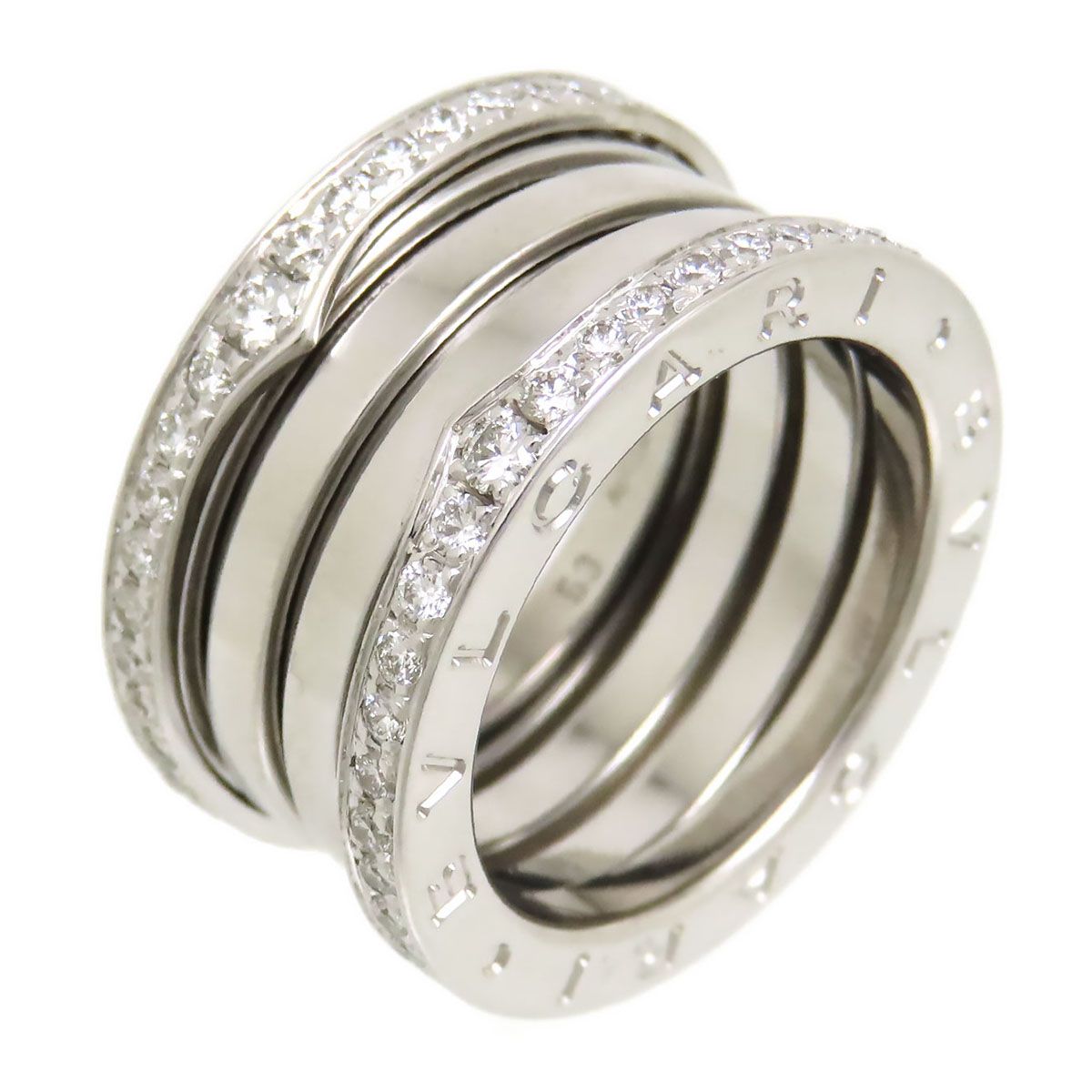 Bvlgari Ring M #53 Au750 (K18Wg)