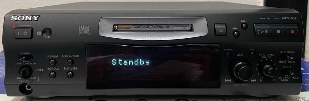 Sony Cd, Md Cassette Decks Mds-S39