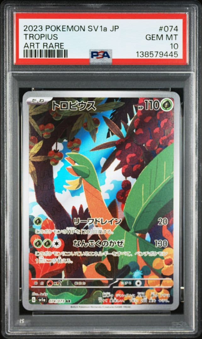 Pok Mon Trading Card Game Psa10 Ar 074/073
