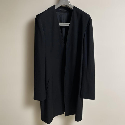 Yohji Yamamoto Pour Homme Collarless Jackets 4