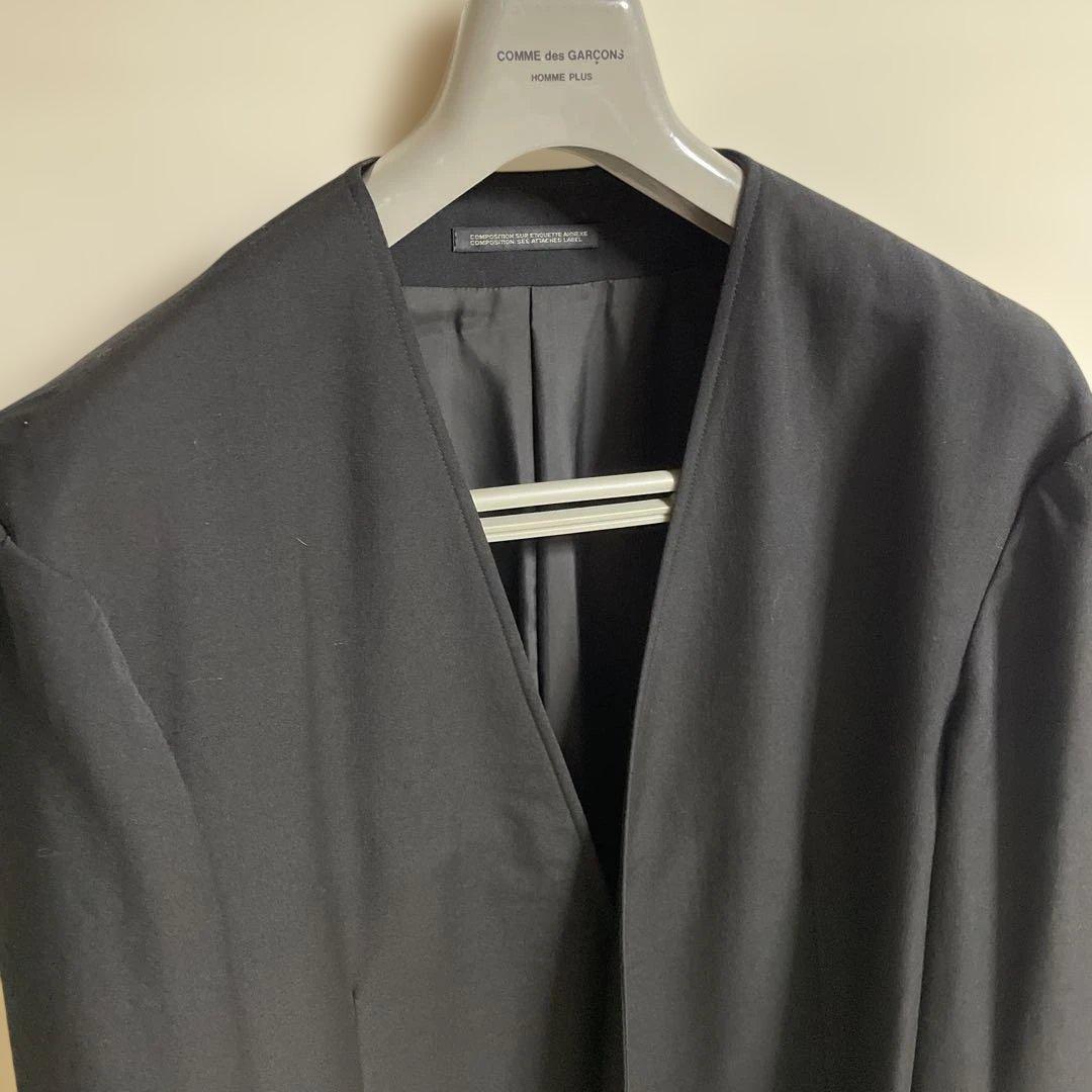 Yohji Yamamoto Pour Homme Collarless Jackets 4