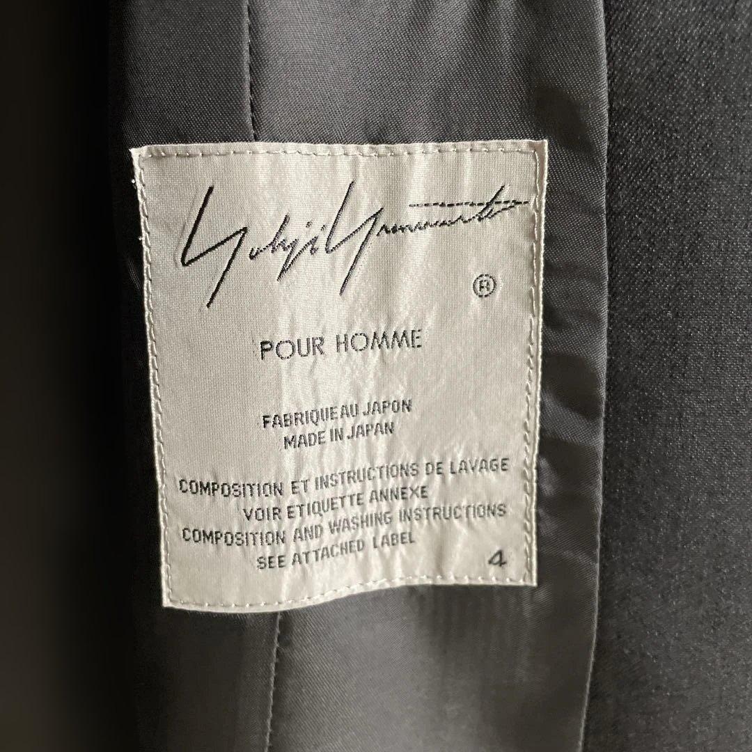 Yohji Yamamoto Pour Homme Collarless Jackets 4