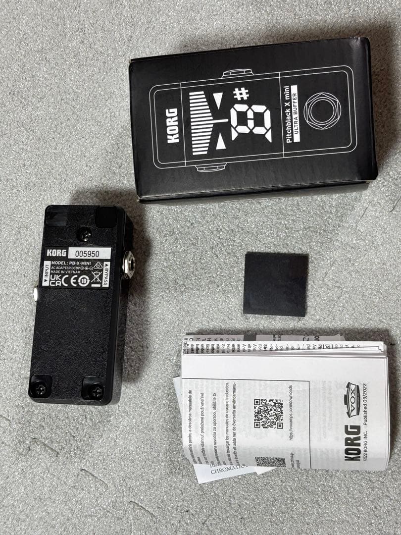 Korg Tuners Pitchblack X Mini Pb-X-Mini