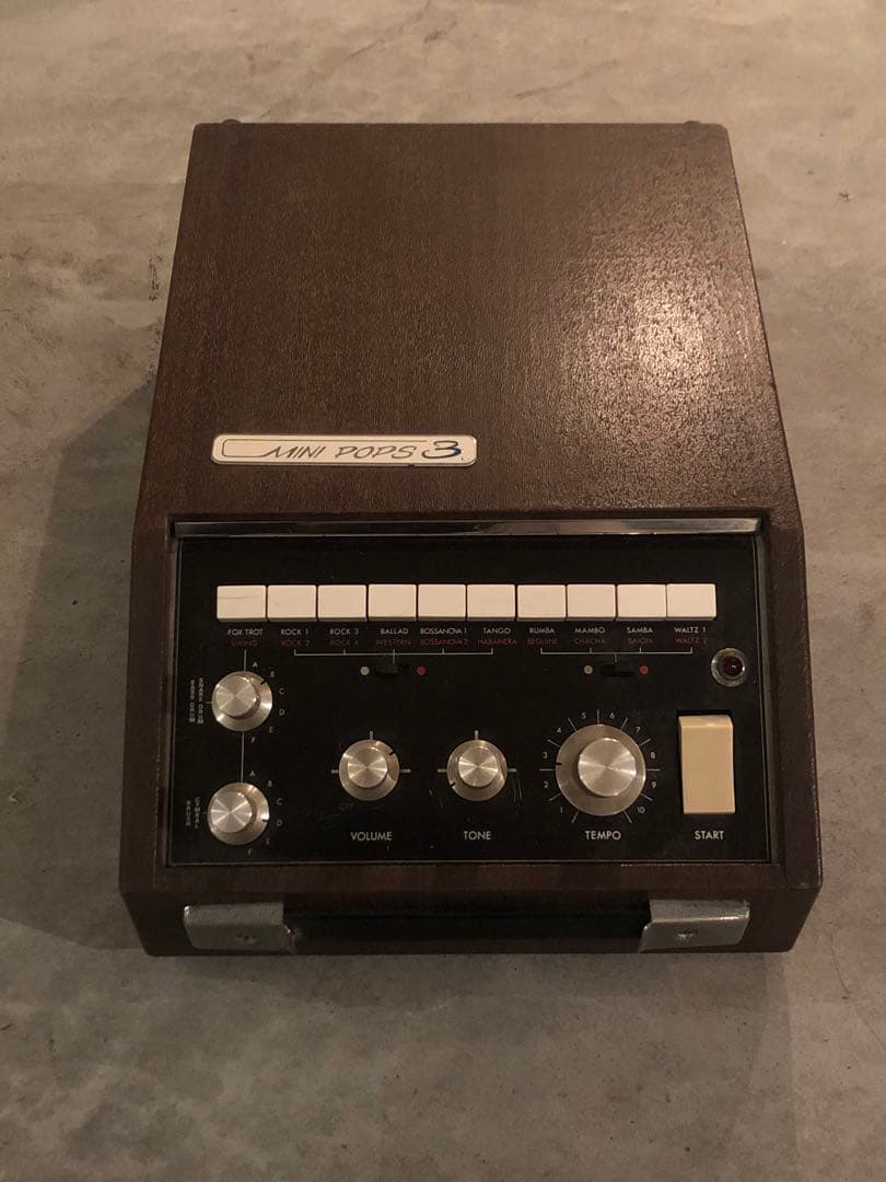 Rhythm Machine Korg Minipops 3 60S