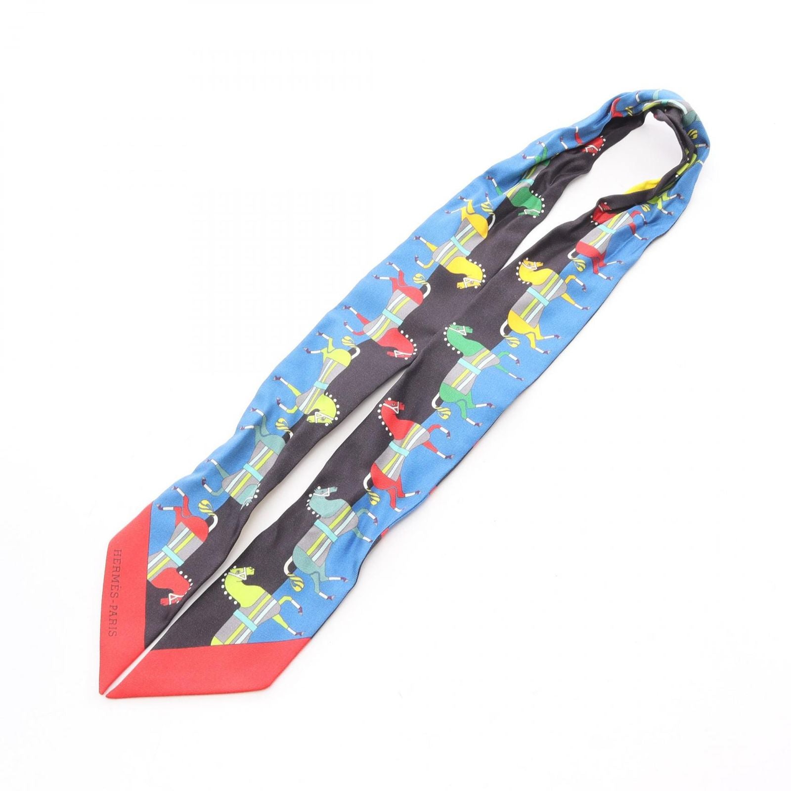 Hermes Bandana Scarf Rocabar Used B