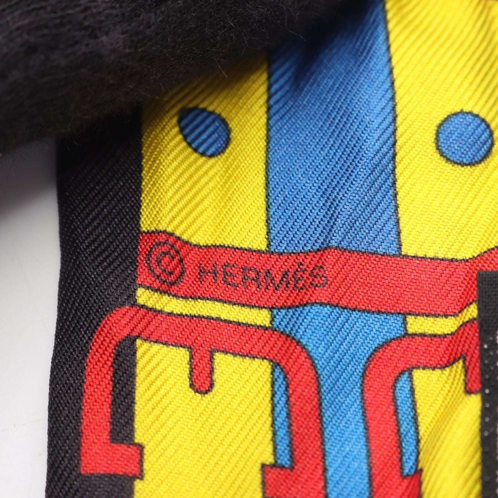 Hermes Bandana Scarf Rocabar Used B