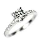 Tiffany Ring Pt950 0.729Ct H Vs1