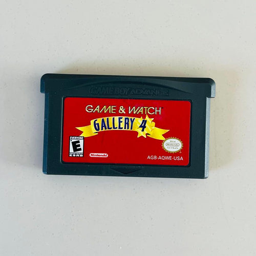 Games Game Watch Gallery 4 Gba