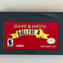 Games Game Watch Gallery 4 Gba