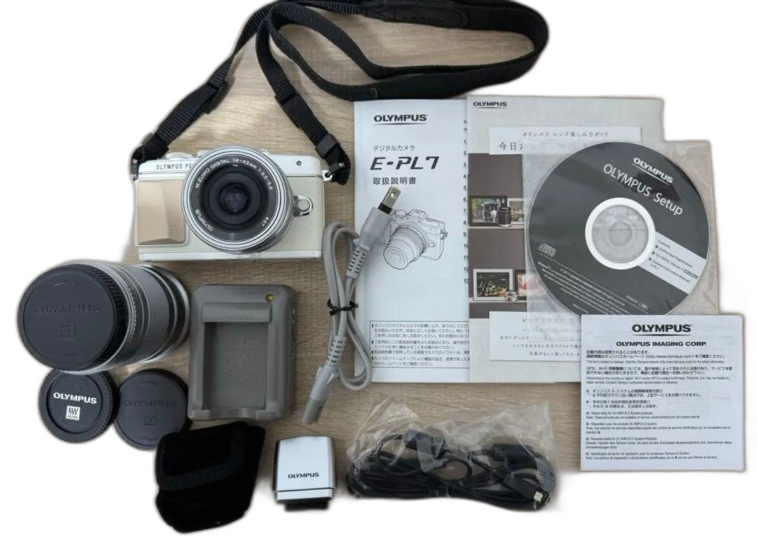 Olympus Mirrorless Interchangeable Lips Pen Lite E-Pl7