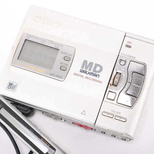 Sony Portable Md Players Mz-R50