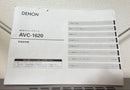 Denon Av Amplifiers Avc-1620