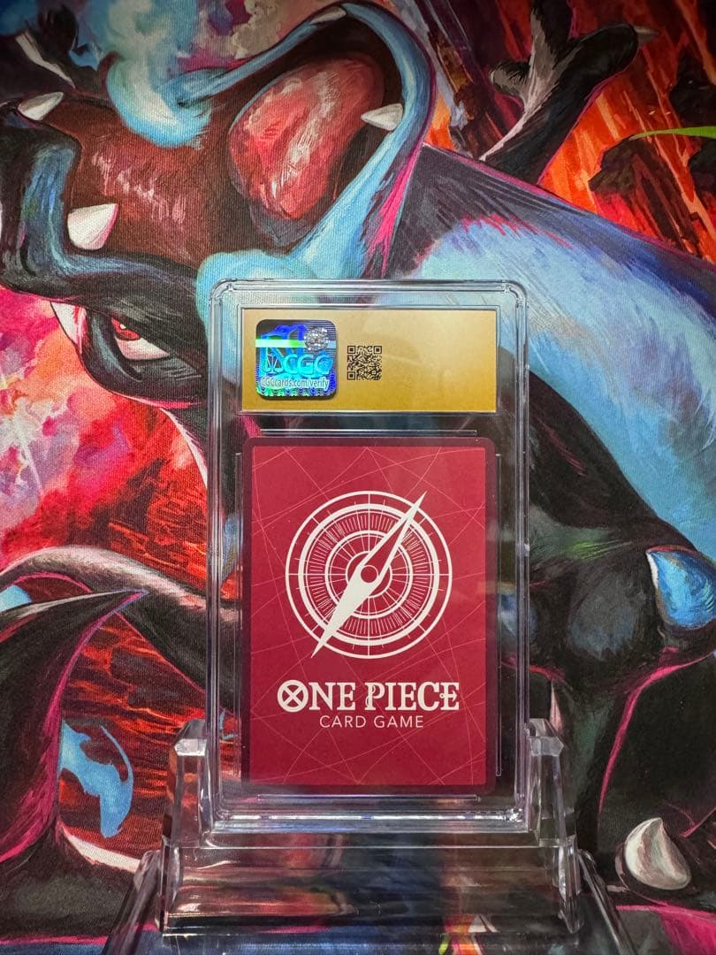 One Piece Card Game Cgc Pristine 10 Psa10 Op11-062