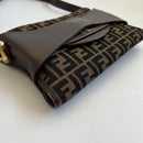 Fendi Shoulder Bags Zucca Cancas Leather Bag