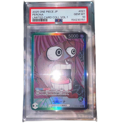 One -Piece Card Game Psa10 Base Shop