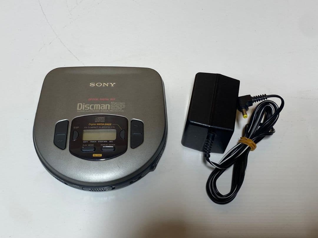 Sony Portable Cd Player D-275 Discmanesp