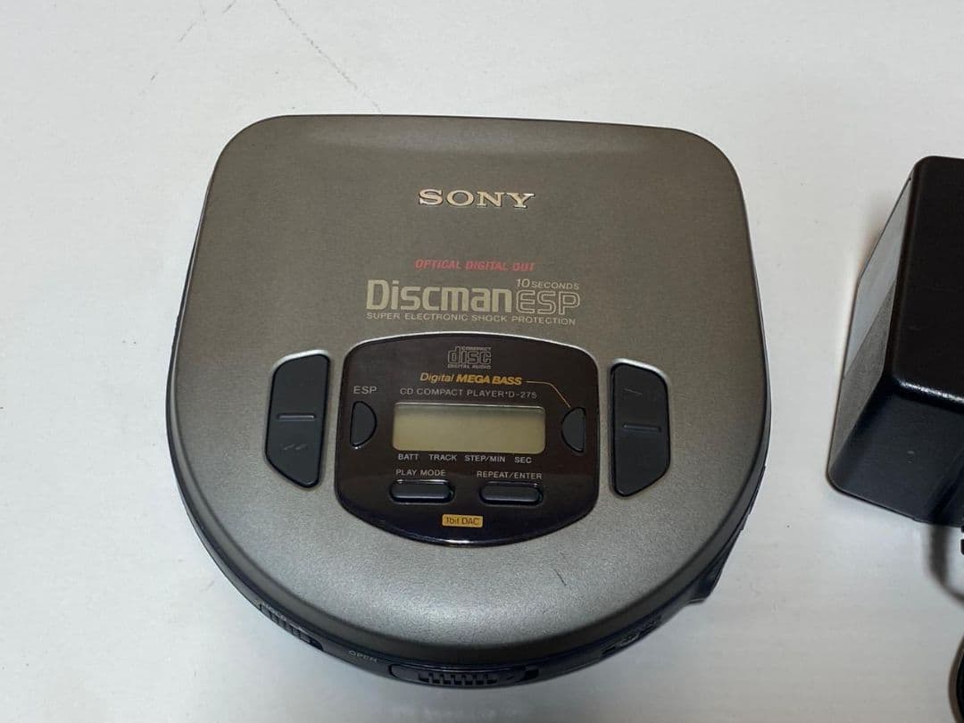 Sony Portable Cd Player D-275 Discmanesp