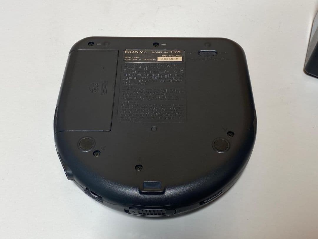 Sony Portable Cd Player D-275 Discmanesp