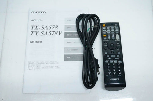Av Amplifier Onkyo 7.1Ch Tx-Sa578