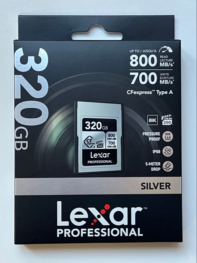 Compact Flash Lexar Cfexpress Type A 320Gb Silver