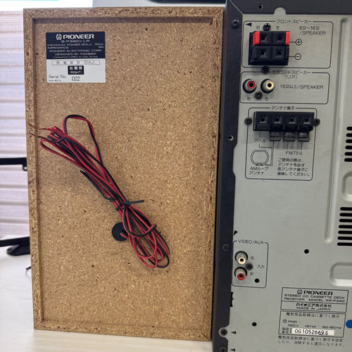 Pioneer Mini -Component Xr-P340 Cd