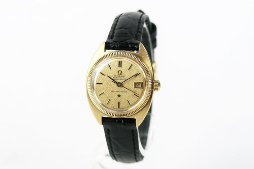 Omega Automatic Winding Clock K18 750 C 568.011/26266798 Cal682 Pu14
