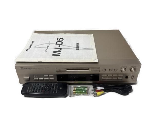 Pioneer Cd, Md Cassette Decks Mj-D5