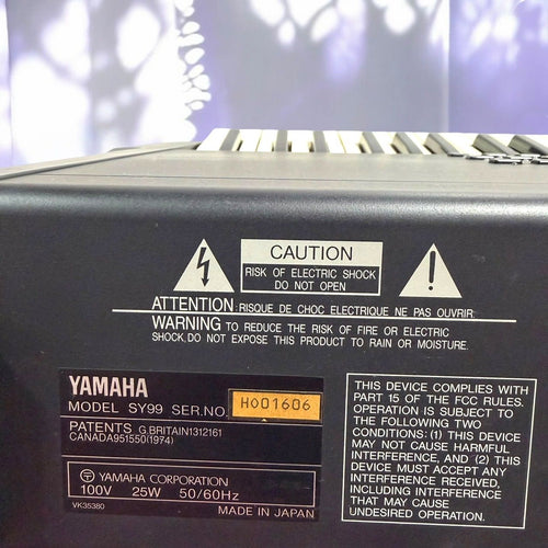 Yamaha Others Sy99 76 42