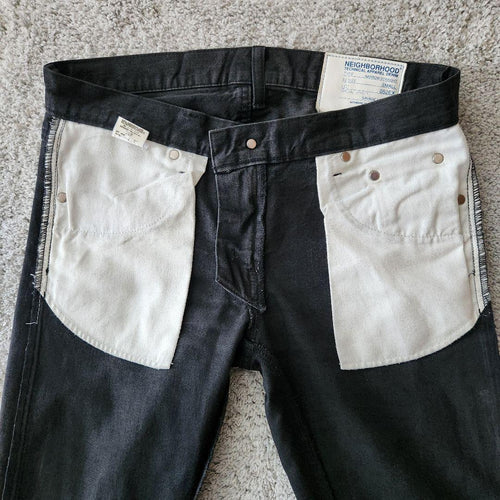 Neighborhood Straight Jeans Savage Denim S