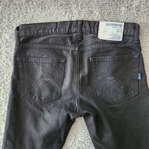 Neighborhood Straight Jeans Savage Denim S