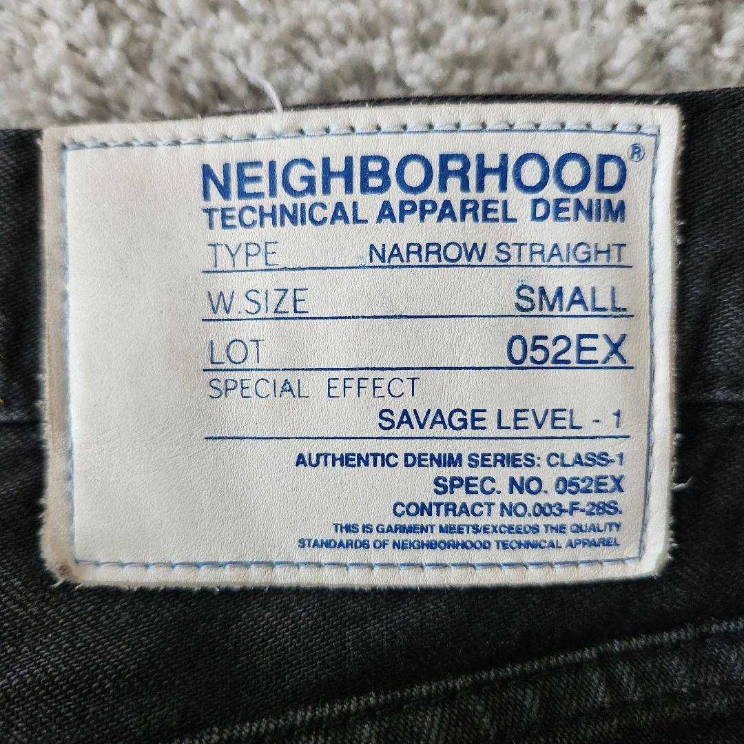 Neighborhood Straight Jeans Savage Denim S