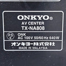 Onkyo Av Amplifiers Tx-Na808