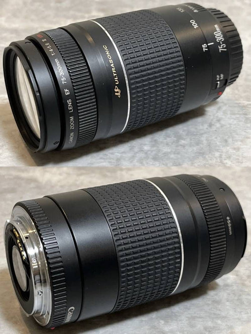 Canon Digital Slr Eos 70D Ef-S18-135Mm F3.5-5.6 Is Ef75-300Mm F4-5.6 Ii Usm