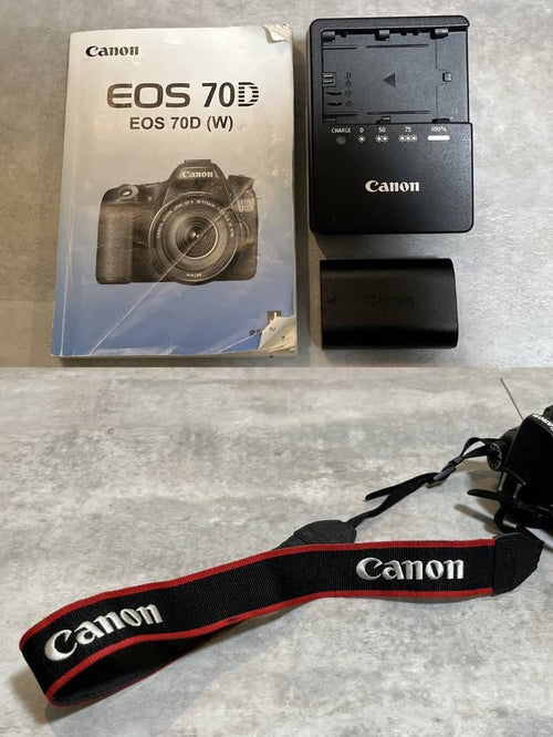 Canon Digital Slr Eos 70D Ef-S18-135Mm F3.5-5.6 Is Ef75-300Mm F4-5.6 Ii Usm