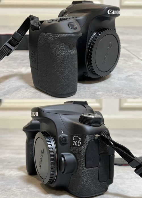 Canon Digital Slr Eos 70D Ef-S18-135Mm F3.5-5.6 Is Ef75-300Mm F4-5.6 Ii Usm