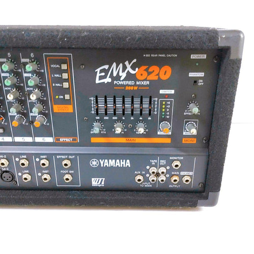 Yamaha Powered Mixer Emx620 6Ch 200W