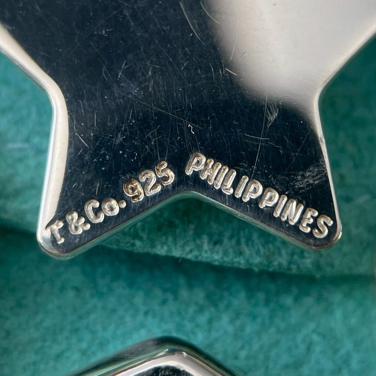 Tiffany Keychain Key Ring 925 Bee6Fe