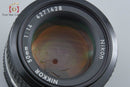 Nikon Lens (Single Focus) Ai Nikkor F/1.4