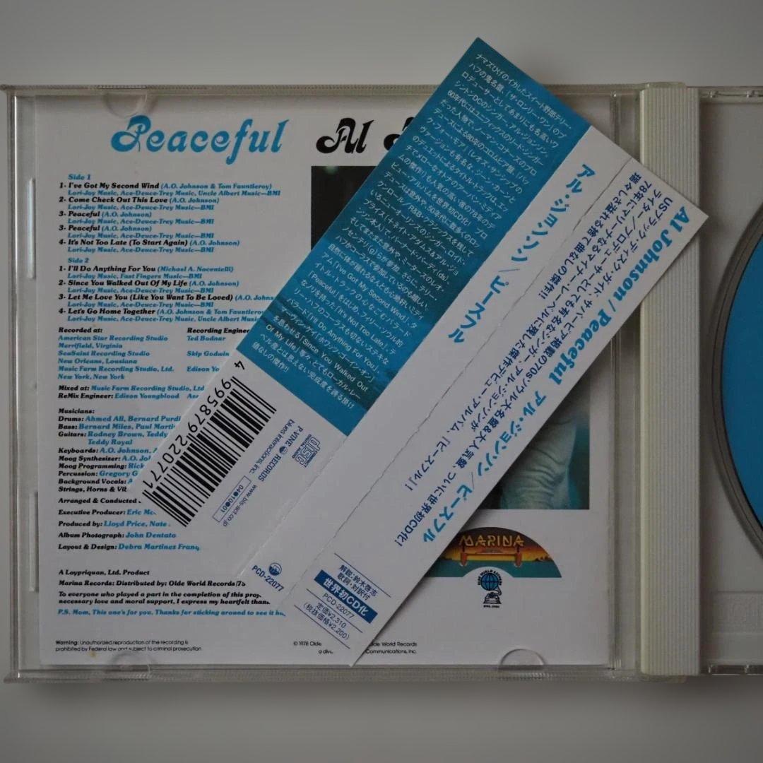 Overseas Music Al Johnson Peaceful