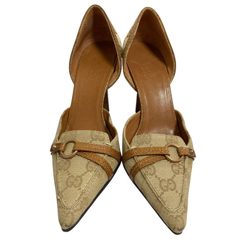 Décolleté Gucci con tacco alto Gg 34 Usate