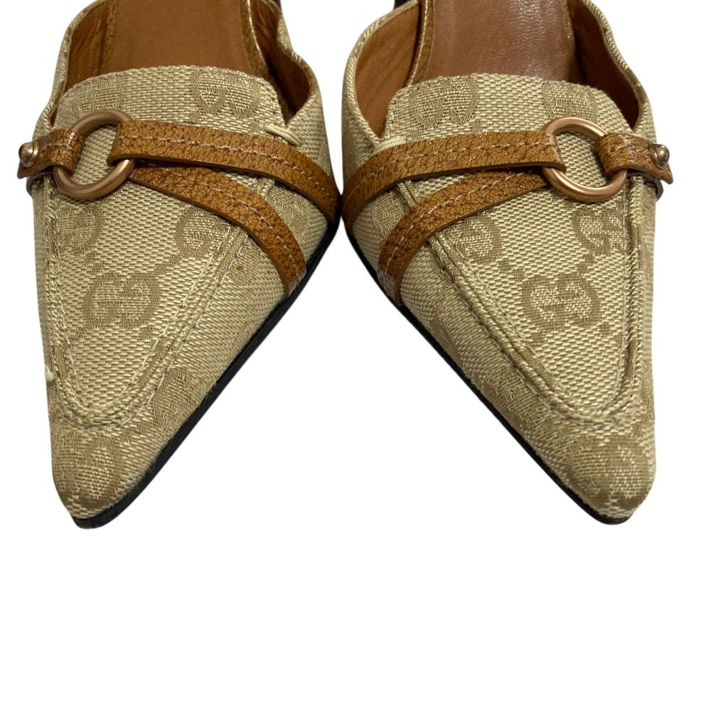 Décolleté Gucci con tacco alto Gg 34 Usate