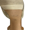 Décolleté Gucci con tacco alto Gg 34 Usate