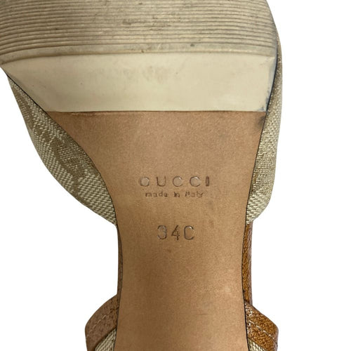 Décolleté Gucci con tacco alto Gg 34 Usate
