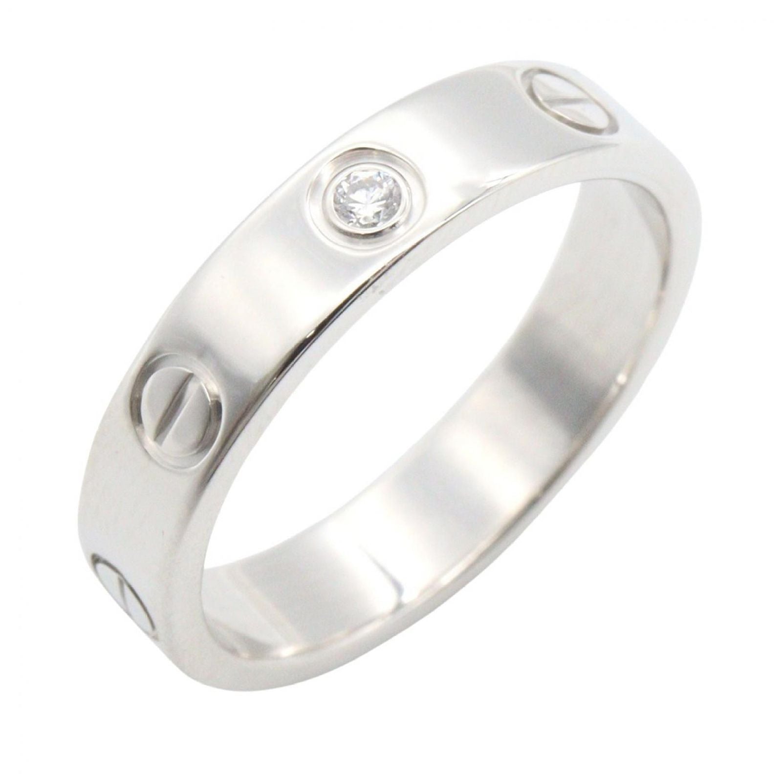 Cartier Ring 1Pd K18Wg Used A
