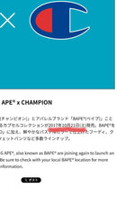 A Bathing Ape T-Shirts Champion M