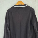 Black Comme Des Garcons Long-Sleeve V